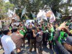 Para Driver Ojol Menggelar Aksi Demo Massal di Jember untuk Menentang Sistem Satu Arah