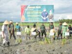 Bertemu Petani, Danrem 142/Tatag Menyebut Ketersediaan Pangan dan Air Bersih Sebagai Ancaman Baru