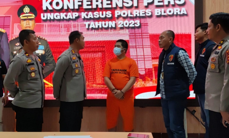 Polres Blora Mengungkap 53 Kasus dengan 102 Tersangka Selama Tahun 2023