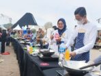 Emak-emak Menyelaraskan Gerakan Memasak di Festival Ote-ote Mojokerto