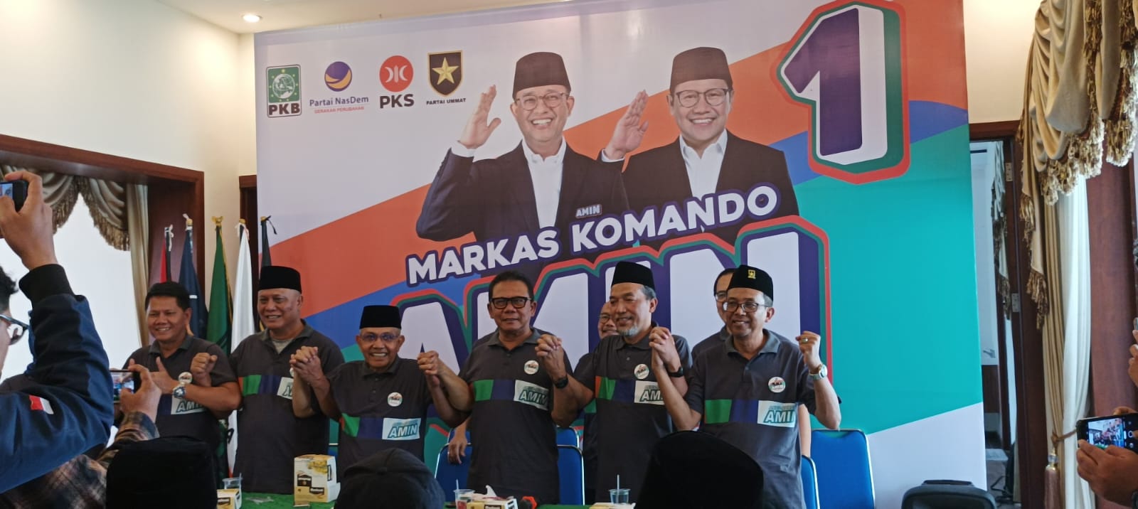 Tim Pemenangan Amin Mako Malang Memperkenalkan Diri kepada Publik Hari Ini