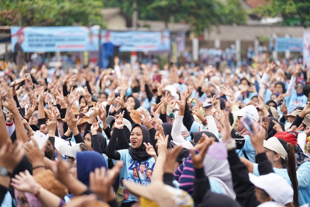 Warga Subang Merasa Bahagia Bertemu Prabowo, Berharap Kemenangan di Satu Putaran