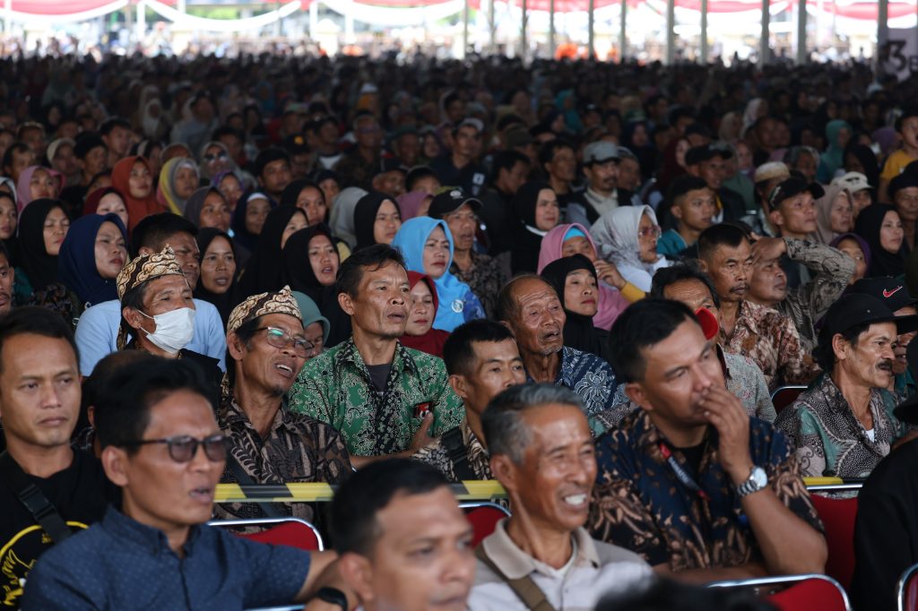 Prabowo Terkesan Dengan Acara Kementan-Kemhan yang Diramaikan oleh 60.000 Petani dan Peternak: Kalian adalah Patriot Sejati