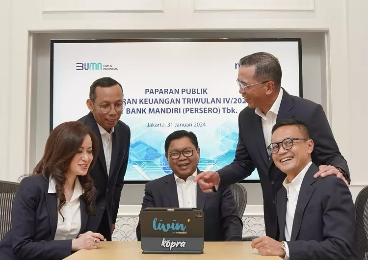 Bank Mandiri berhasil mencapai Laba Bersih sebesar Rp55,1 Triliun di Tahun 2023