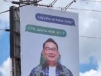 Ridwan Kamil Viral di Bilboard Jakarta, Siap Nyagub?