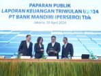 Bank Mandiri mencatat realisasi kredit mencapai Rp1.435 Triliun pada Kuartal I tahun 2024