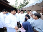 Prabowo Subianto Mendirikan Sholat Iduladha 1445 H di Masjid Nurul Wathan Hambalang