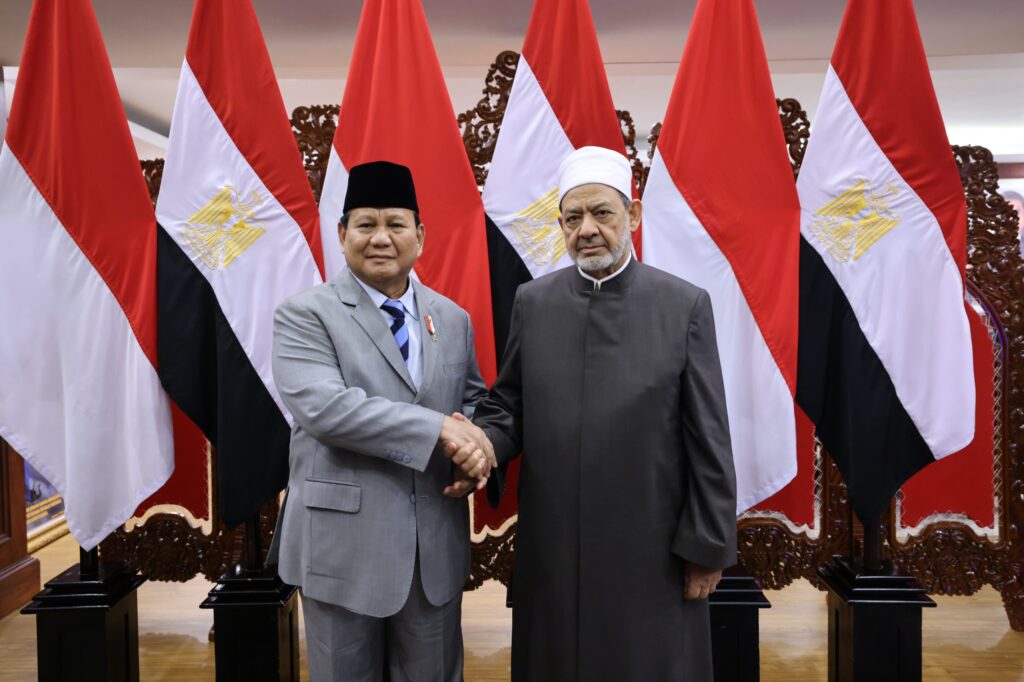 Imam Besar Al Azhar Mesir Mendoakan Prabowo Subianto Lancar Memimpin Indonesia