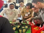 Iriana Jokowi Melihat Pameran Produk Kerajinan UMKM di Sulsel selama Transit