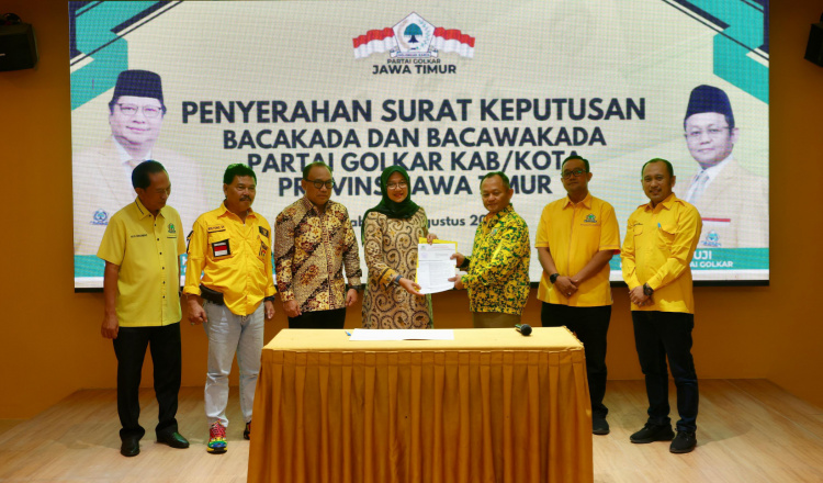 Golkar Menetapkan Ipuk – Mujiono Sebagai Kandidat Pilkada Banyuwangi 2024