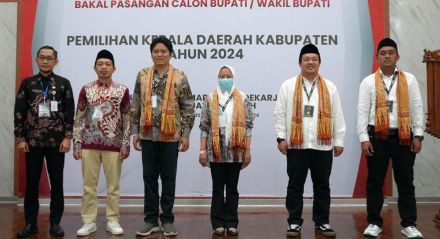 Pengambilan Nomor Urut Paslon Bupati dan Wakil Bupati oleh KPU Banjarnegara Hari Ini