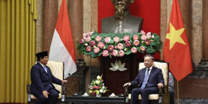 Prabowo Subianto Bertemu Presiden Vietnam di Hanoi untuk Membahas Kemitraan Strategis