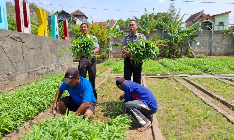 Belasan Napi Lapas Klas 2 A Kediri Menjalani Asimilasi Menuju Kemandirian Pasca Bebas