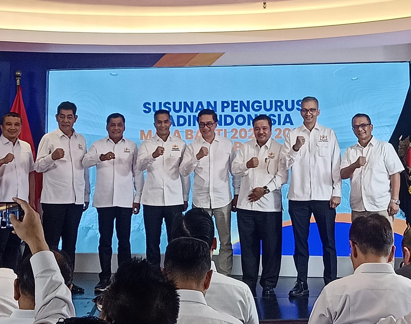 Anindya Bakrie Resmikan Nurdin Halid Sebagai Wakil Ketua Umum Kadin