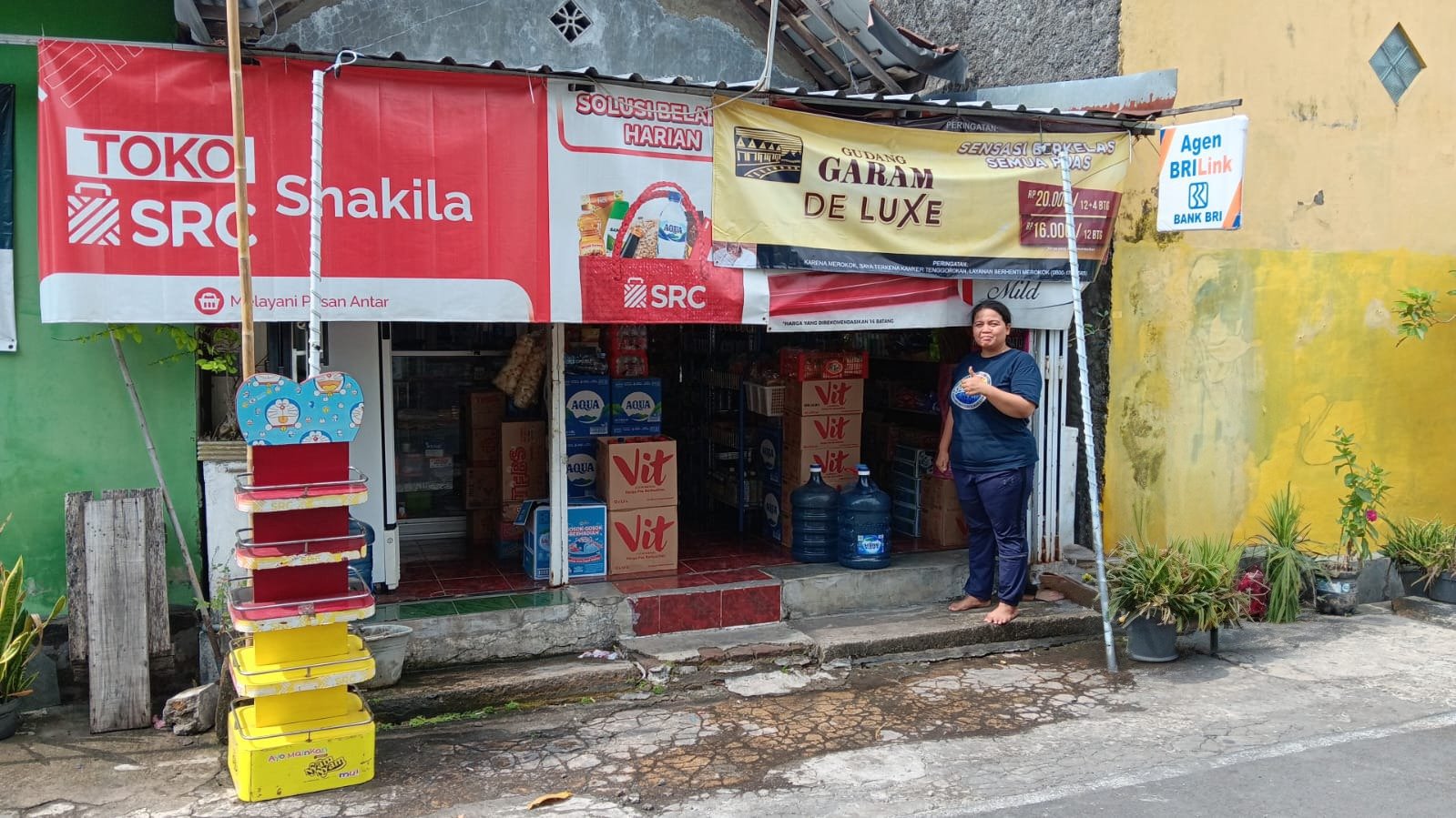 Berkembang Pesat, Toko Minimarket Ini Berawal dari Karyawan yang Bermitra Dengan Agen BRILink